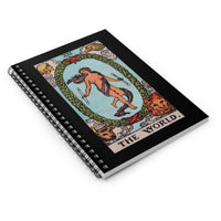 The World Tarot Spiral Notebook- Ruled Lined