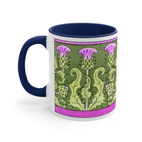 Art Nouveau Thistle Mug 11oz