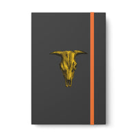 Cow Skull Color Contrast Notebook