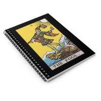 The Fool Tarot Spiral Notebook