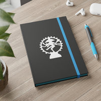 Shiva as Nataraja - Lord of the Dance Color Contrast Notebook - Ruled