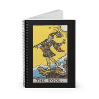 The Fool Tarot Spiral Notebook