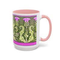 Art Nouveau Thistle Mug