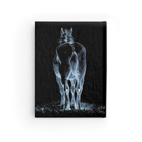 Ghost Horse  Blank Hardback Journal