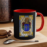 Asturias Shield Stained Glass 11oz mug