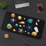 Seashells Desk Mat