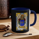 Asturias Shield Stained Glass 11oz mug