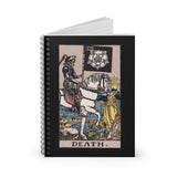 Death Tarot Spiral Notebook