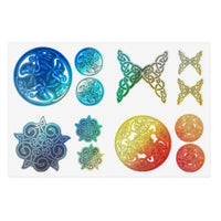Celtic Designs Sticker Sheet