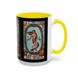 Tarot The World Accent Coffee Mug - 11oz & 15oz