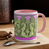 Art Nouveau Thistle Mug 11oz