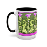 Art Nouveau Thistle Mug