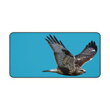 Hawk in Flight Desk Mat