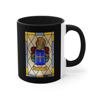 Asturias Shield Stained Glass 11oz mug