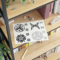 Celtic Designs Sticker Sheet