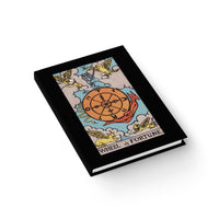 The Wheel of Fortune Tarot Hardback Journal - Ruled Line