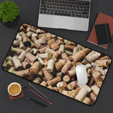 Wine Corks Desk Mat