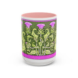 Art Nouveau Thistle Mug