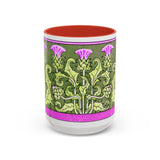Art Nouveau Thistle Mug