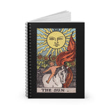 The Sun Tarot Spiral Notebook - Ruled Lined