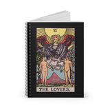 The Lovers Tarot Spiral Notebook - Ruled Line
