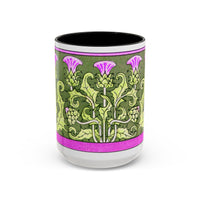Art Nouveau Thistle Mug