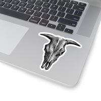 Cow Skull Sticker