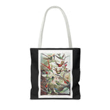 Vintage Botanical Hummingbird Tote Bag - Eco-Friendly & Stylish