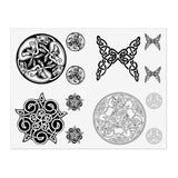 Celtic Designs Sticker Sheet