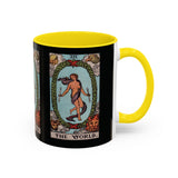 Tarot The World Accent Coffee Mug - 11oz & 15oz