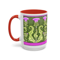 Art Nouveau Thistle Mug