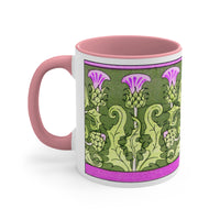 Art Nouveau Thistle Mug 11oz