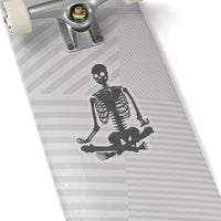 Human Skeleton Yoga pose Kiss-Cut Sticker