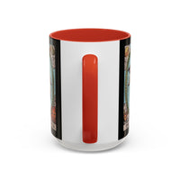 Tarot The World Accent Coffee Mug - 11oz & 15oz