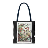 Vintage Botanical Hummingbird Tote Bag - Eco-Friendly & Stylish