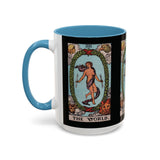 Tarot The World Accent Coffee Mug - 11oz & 15oz