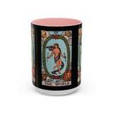Tarot The World Accent Coffee Mug - 11oz & 15oz
