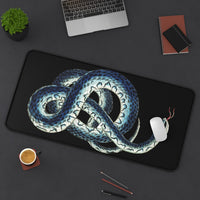 Blue Snake Desk Mat