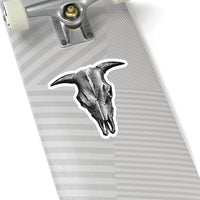 Cow Skull Sticker