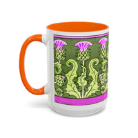 Art Nouveau Thistle Mug