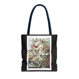 Vintage Botanical Hummingbird Tote Bag - Eco-Friendly & Stylish