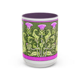 Art Nouveau Thistle Mug