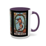 Tarot The World Accent Coffee Mug - 11oz & 15oz