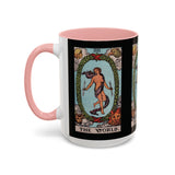 Tarot The World Accent Coffee Mug - 11oz & 15oz