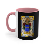 Asturias Shield Stained Glass 11oz mug