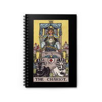 The Chariot Tarot Spiral Notebook - Ruled Line