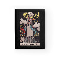 The Tower Tarot Hardback Journal - Ruled Lined