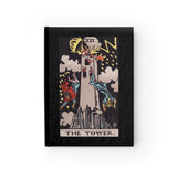 The Tower Tarot Hardback Journal - Ruled Lined