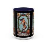 Tarot The World Accent Coffee Mug - 11oz & 15oz