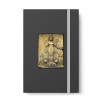Inanna - Ishtar Queen of the Night Color Contrast Notebook